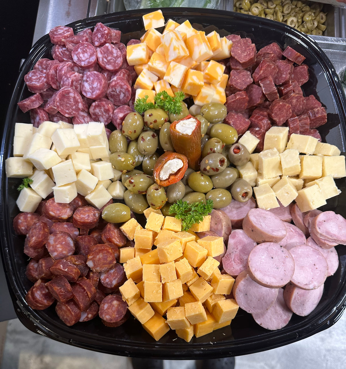 Cubed Meat & Cheese Trays