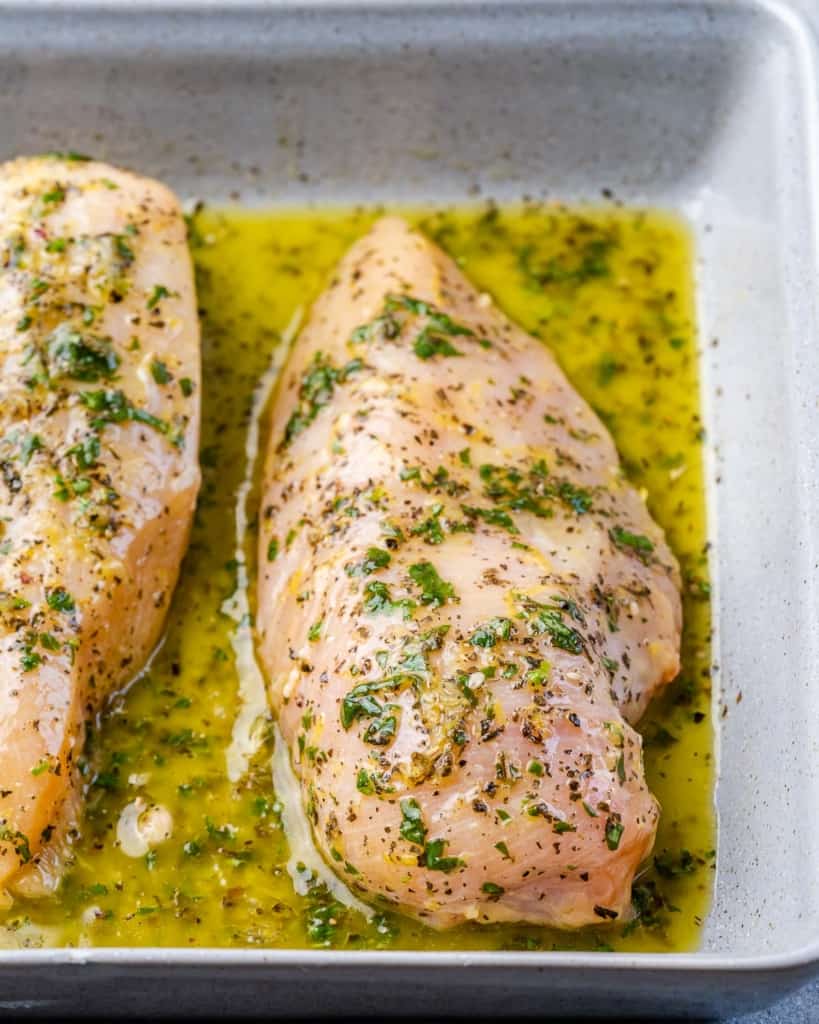 Garlic and Herb Marinated Chicken Breast