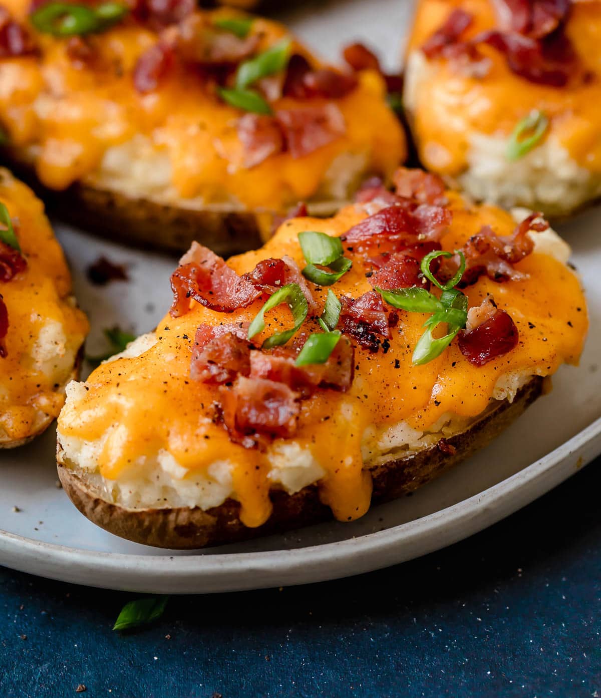 Twice Baked Poatoes with Bacon