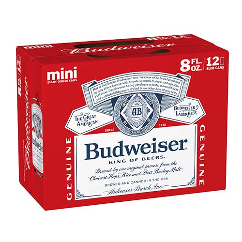 Budweiser 12x473ml (12-Pack)