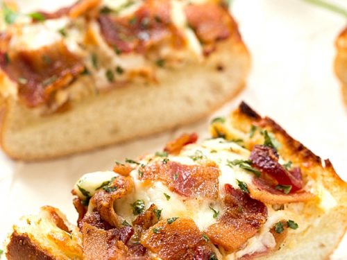 Bacon & Cheese Garlic Bread