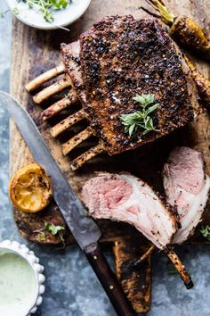 Marinated Lamb Rack